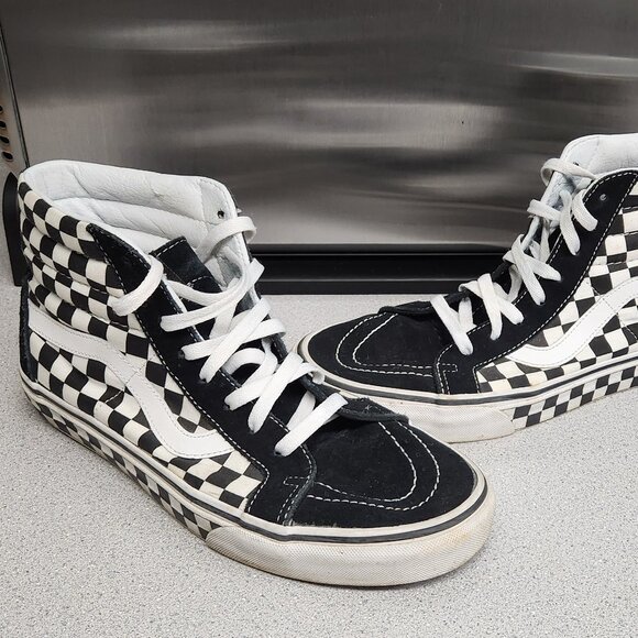 Vans Sk8-Hi Checkered - Picture 1 of 9